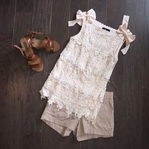 C. Luce Lace Top