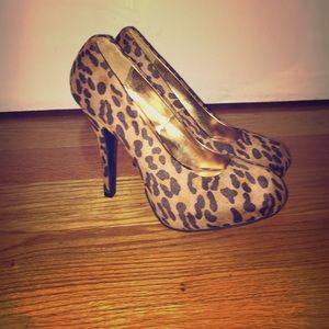 Brand New Mossimo Leopard Heels