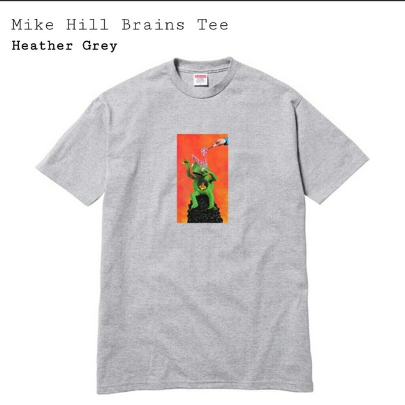 Supreme x Mike Hill Brains Tee - Picture 2 of 6