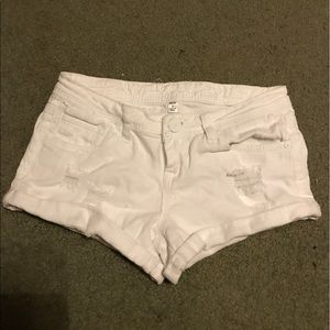 White shorts