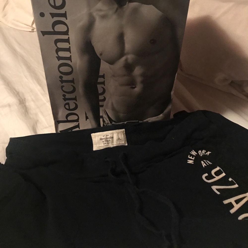 Abercrombie & Fitch sweats.