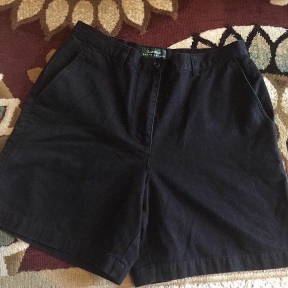 Ralph Lauren Black Shorts - Picture 1 of 4