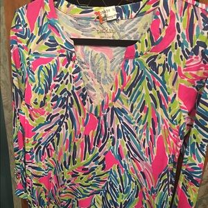Lilly Pulitzer pina cotton dress sz M