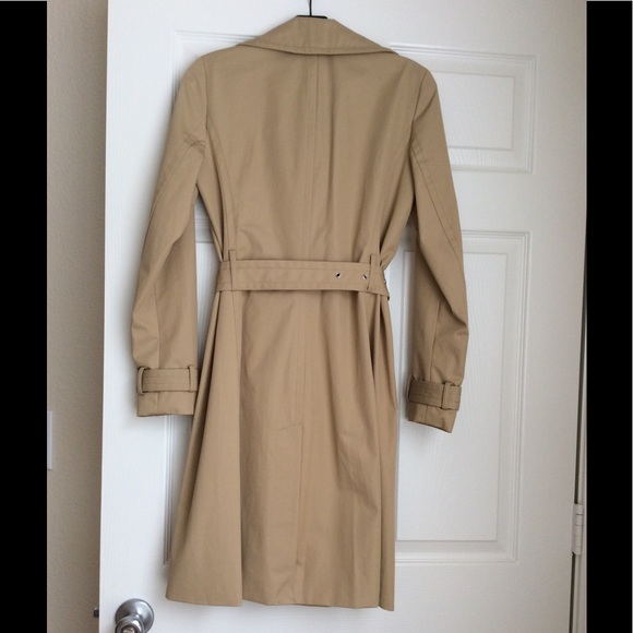 Michael Kors tan trench coat size 00 - Picture 2 of 4