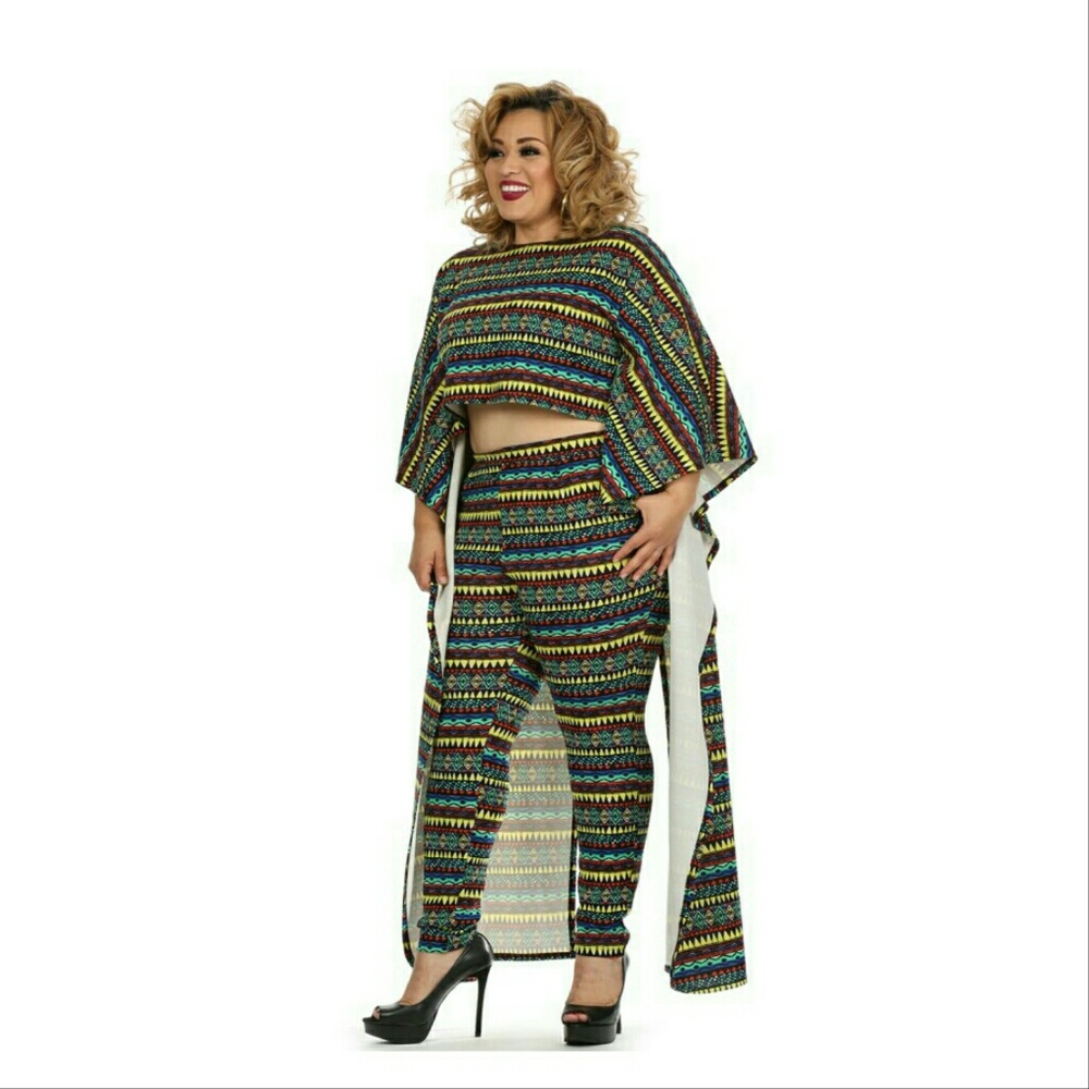 ✔weekend Sale✔ multi-color tribal print - Picture 3 of 7