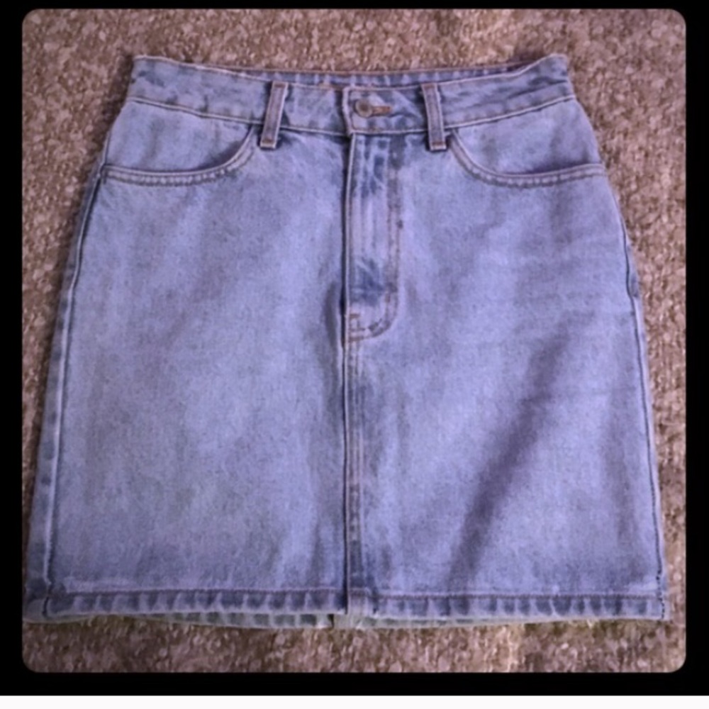 Denim skirt