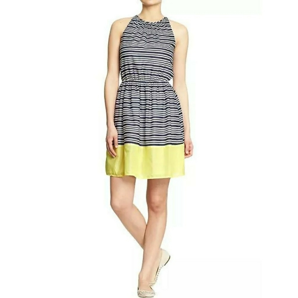 FINAL PRICE: Striped Cotton Summer Dress