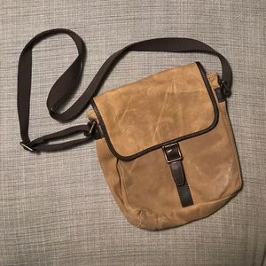 Waxed Canvas Messenger Bag