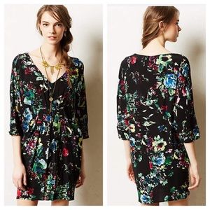 NWOT Anthropologie Maeve Petal Palette Dress