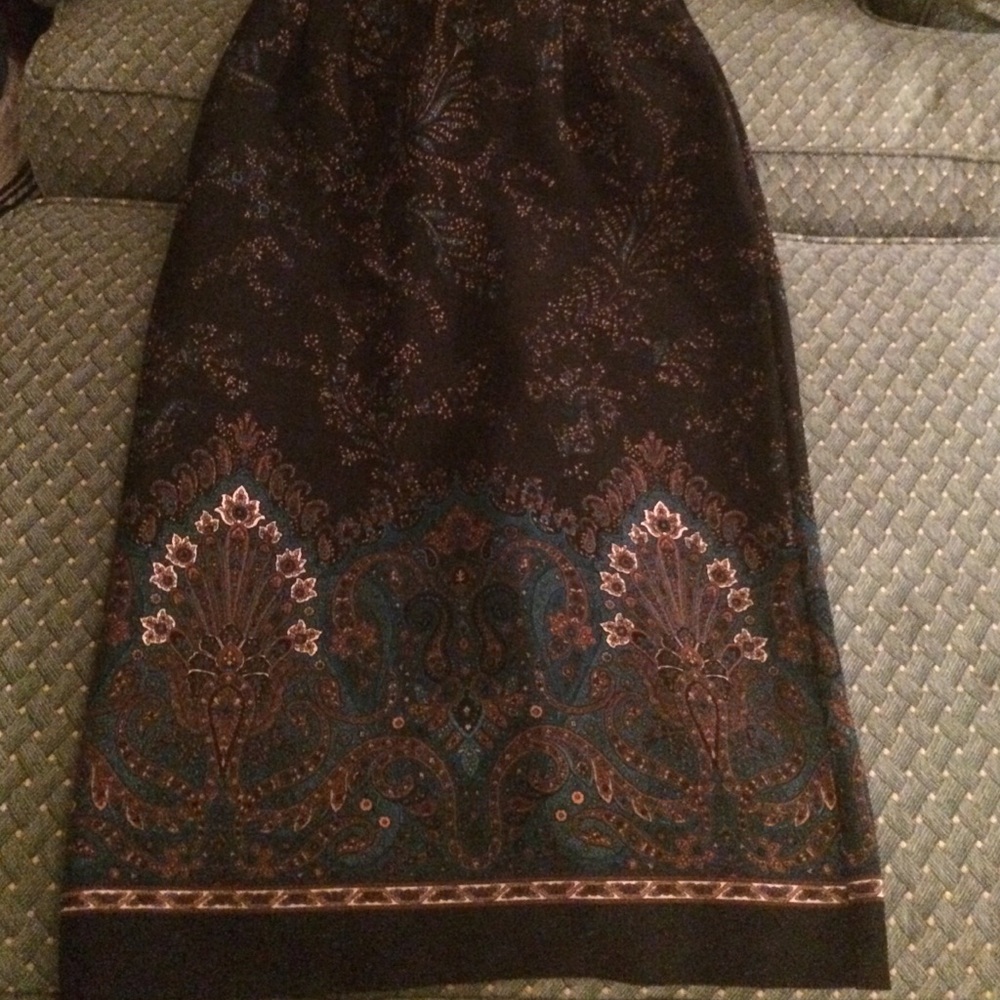 Lovely peacock inspired skirt