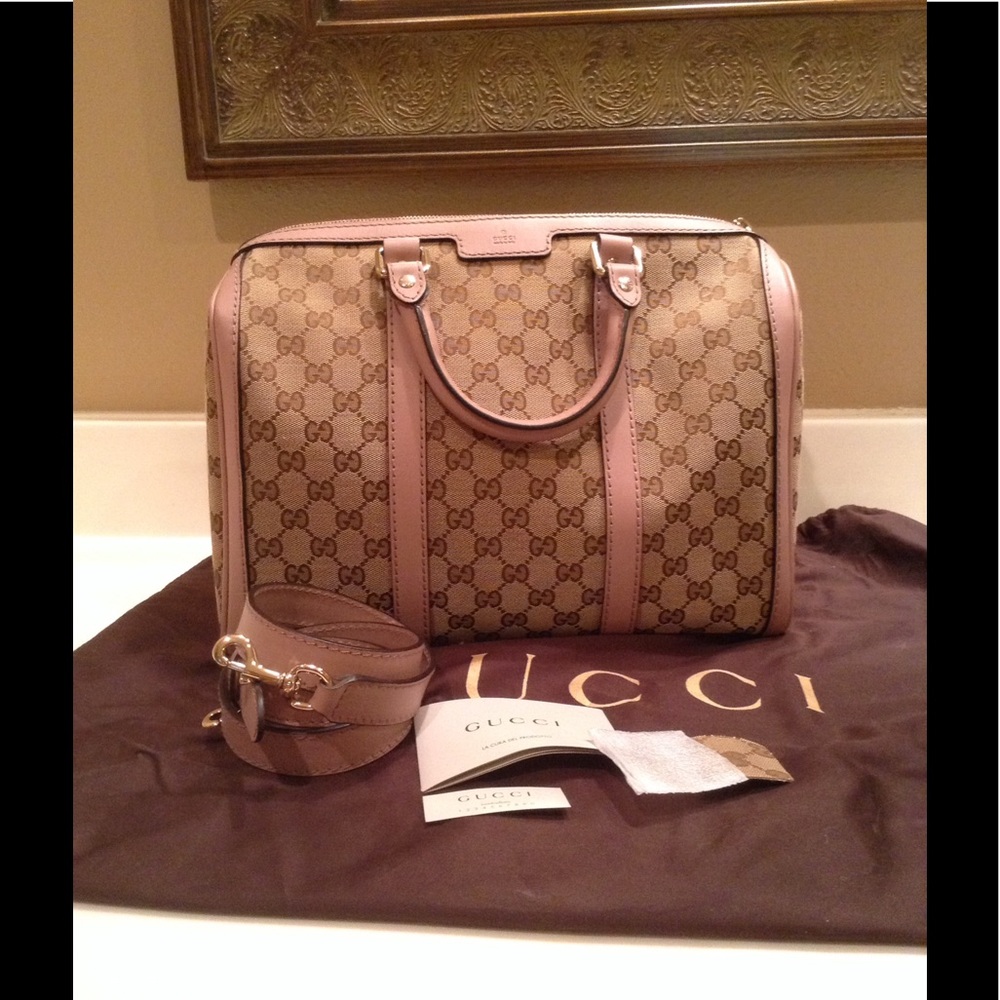 Authentic Gucci Boston Bag