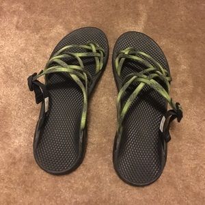 Double strap slip on Chacos