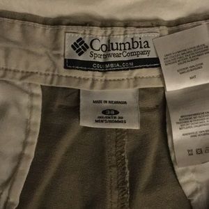 Men's Columbia kakis