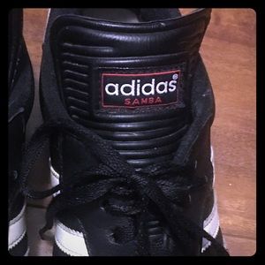 Men's Adidas Samba classic black shoes Size 11 1/2
