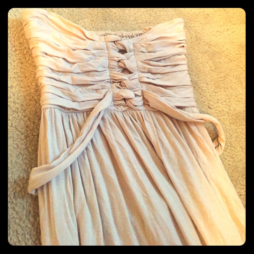 Beige maci dress