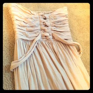 Beige maci dress