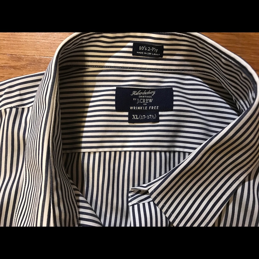 J.crew factory wrinkle-free dress shirt