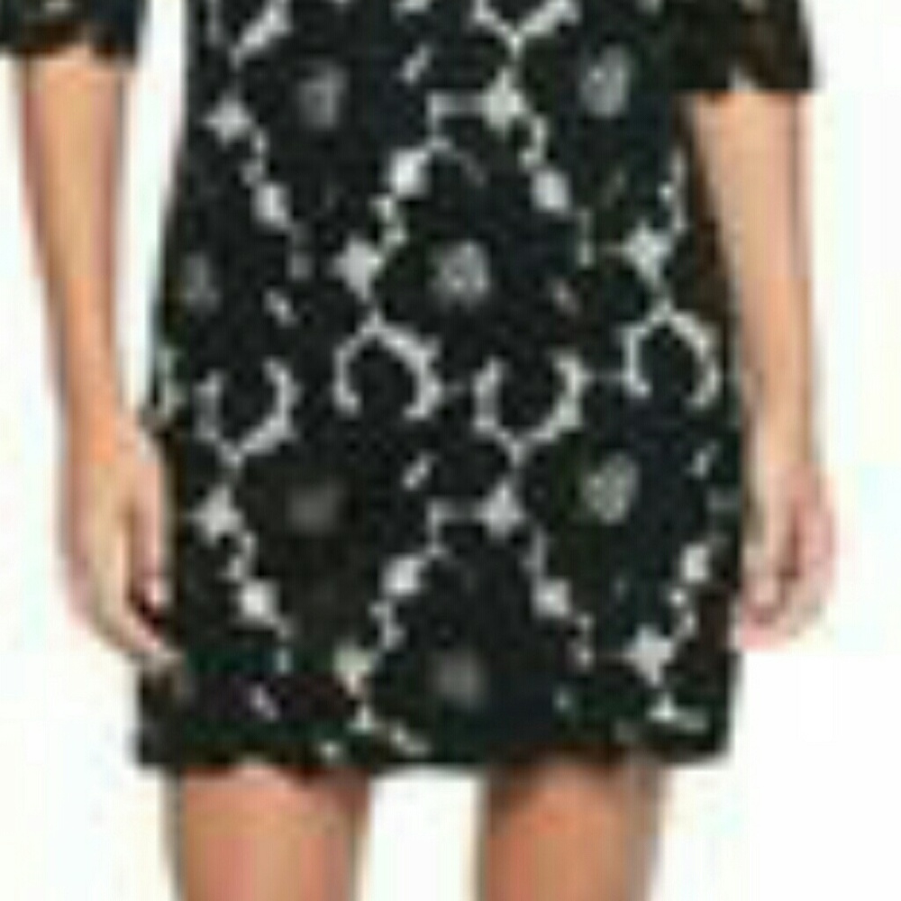 MOVING SALE 🌺 Juicy Couture Black Lace Dress New - Picture 6 of 7