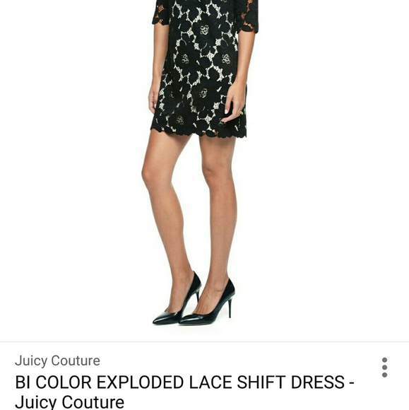 MOVING SALE 🌺 Juicy Couture Black Lace Dress New - Picture 7 of 7