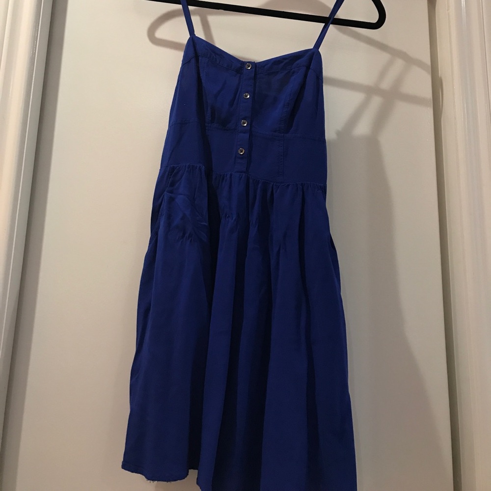Express blue dress