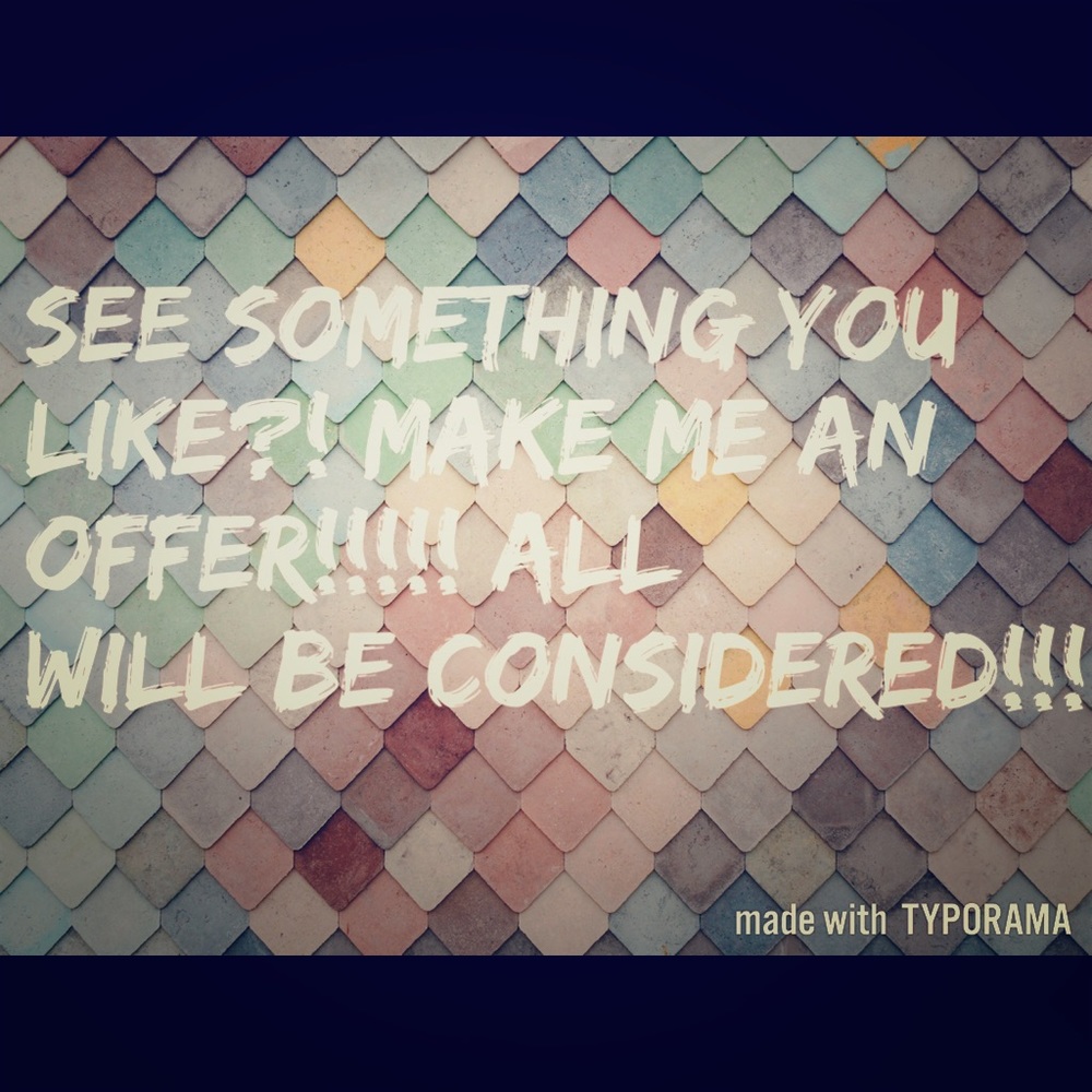See something you like?! Make an offer!!!