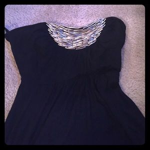2b Bebe black maxi dress