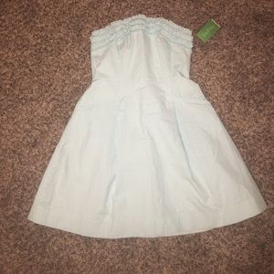 Turquoise and White Lily Pulitzer Dress