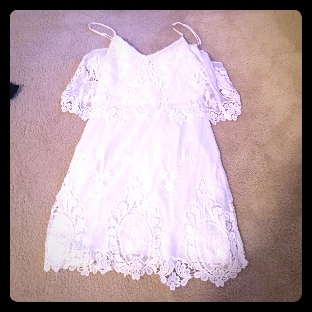 White dress