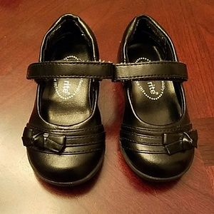 Stride Rite Lesley Black Mary Jane Shoes size 4.5
