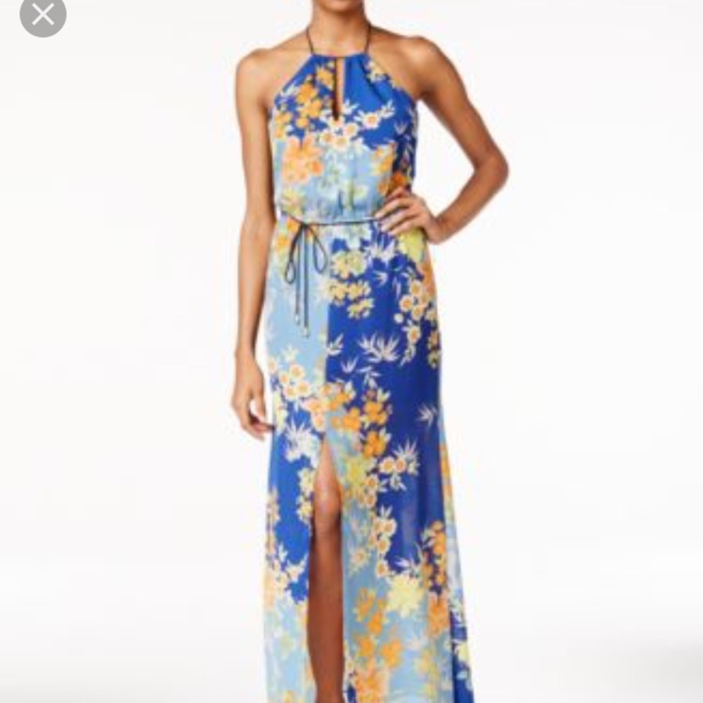 Guess Cassidy Maxi dress 💛💚💙