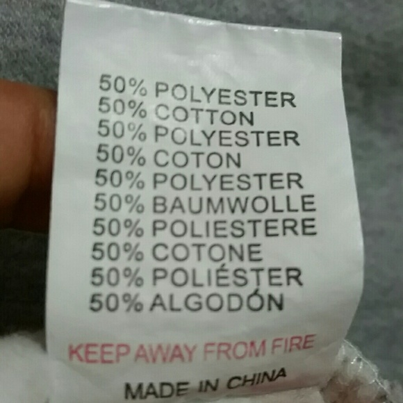 One day petite gray laced sweatshirt - Picture 5 of 6