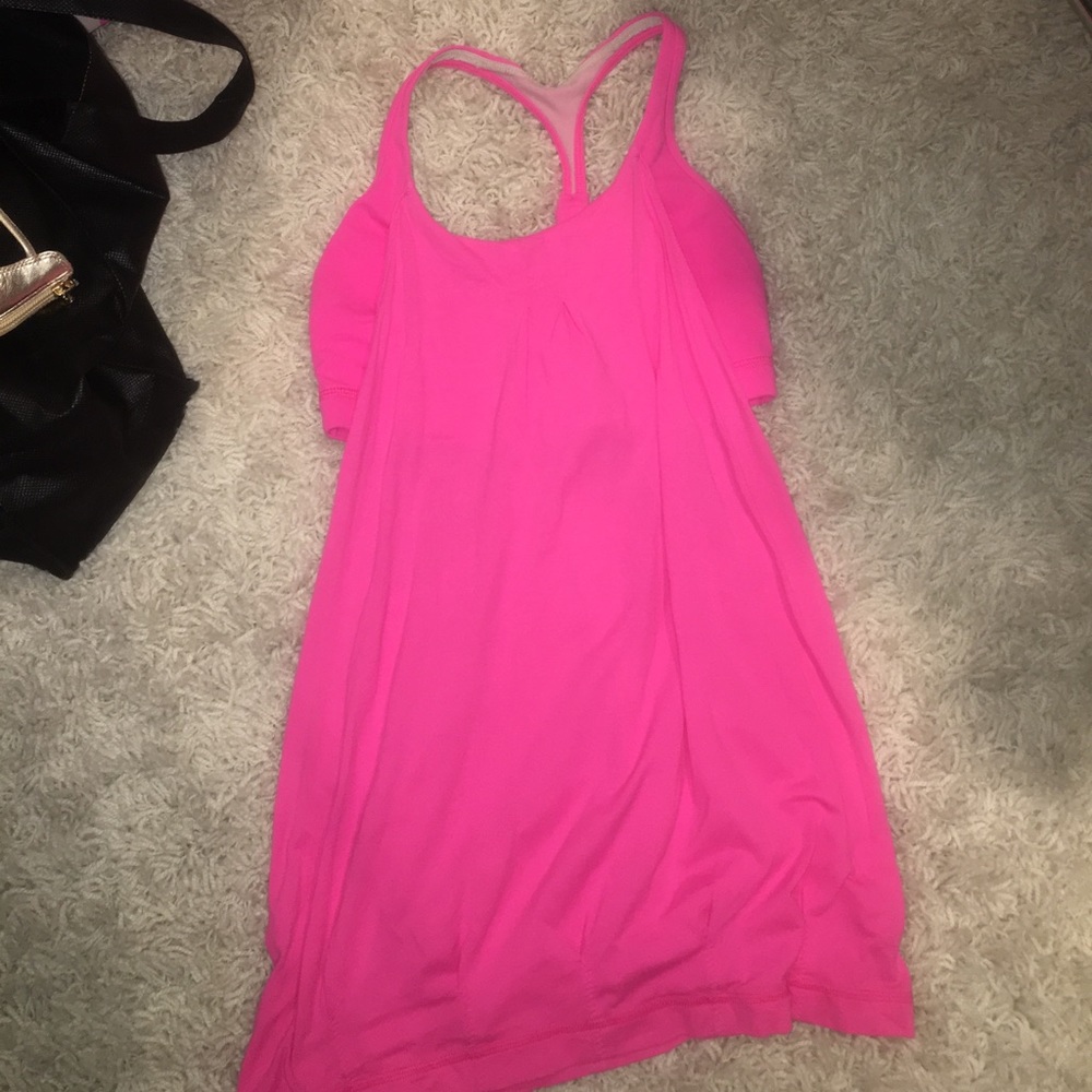 Lulu hot pink top