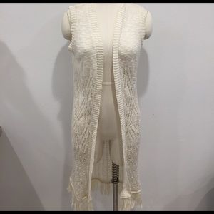 Crochet Knit Vest