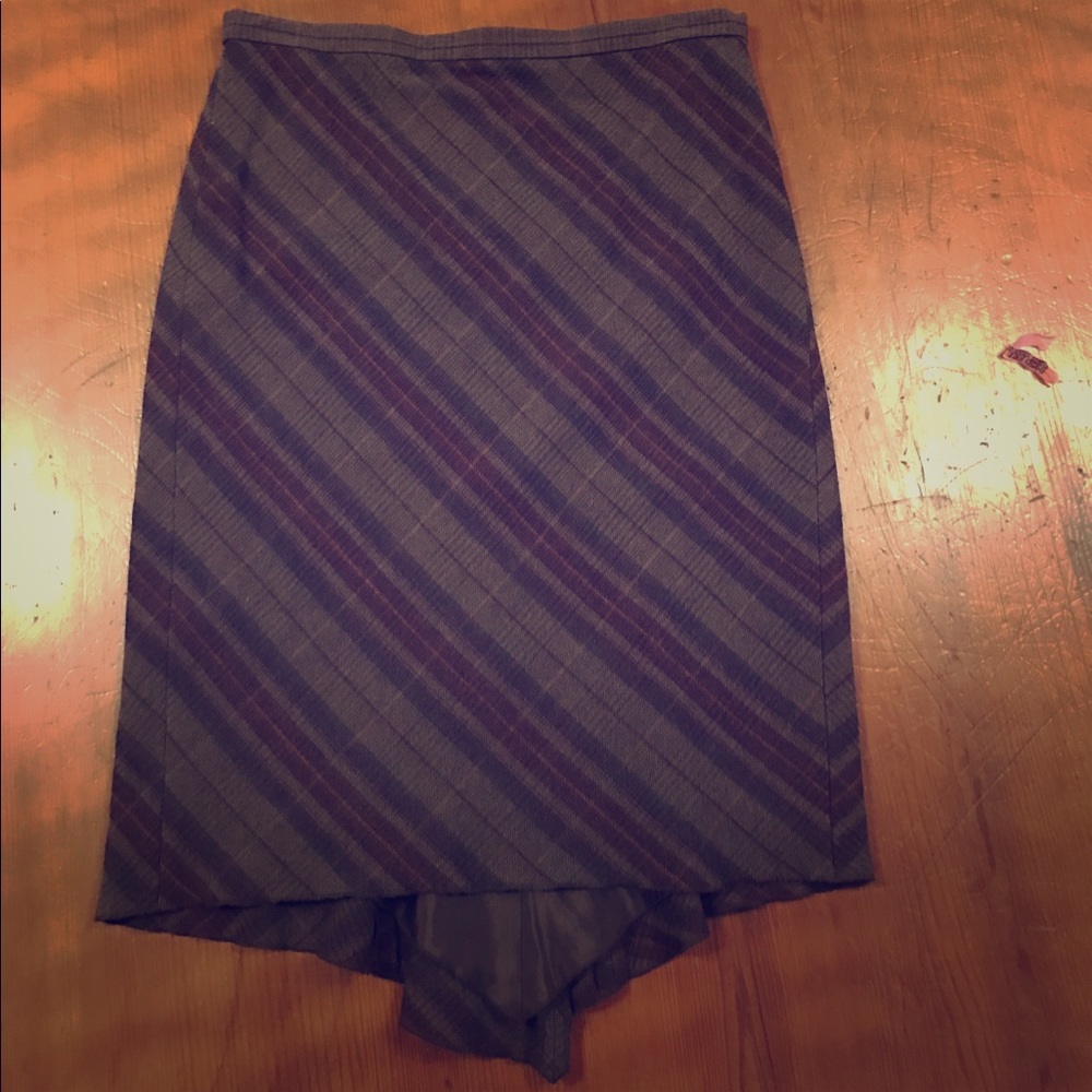 BCBG plaid skirt