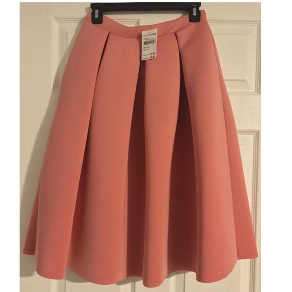 Lovely Pink Apricot Poodle Skirt