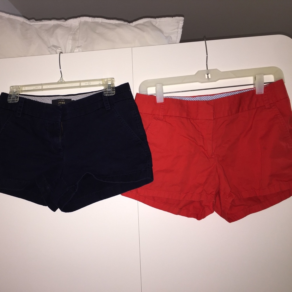 2 Jcrew Chino Shorts