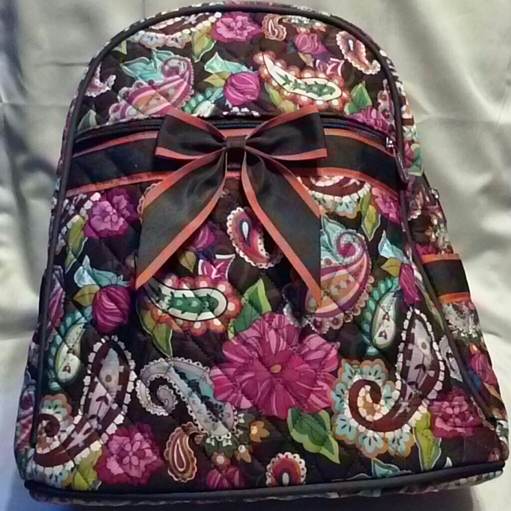 Paisley Quilted Back-Pack