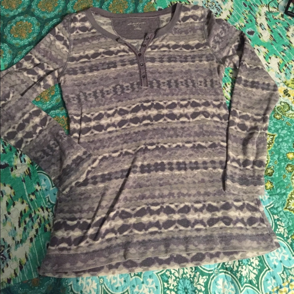 Eddie Bauer thermal Henley
