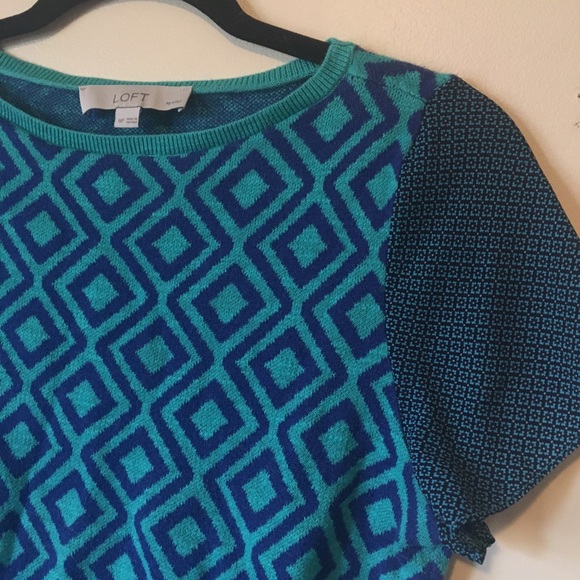 LOFT patterned top - Picture 2 of 2