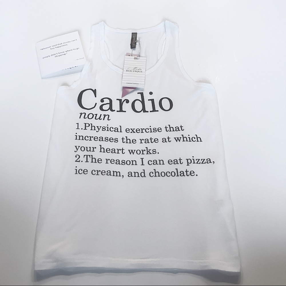 "Definition: Cardio" Tank #MODA1103tt