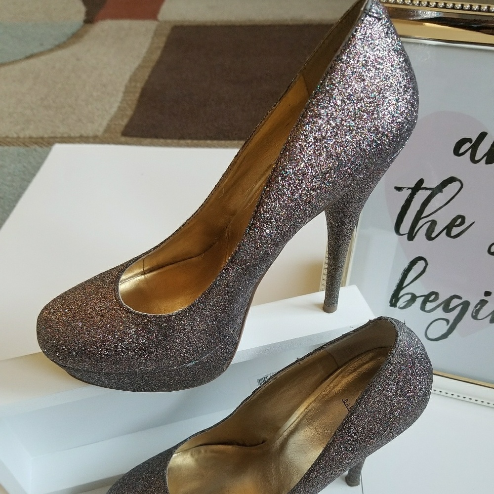 Stiletto Bakers multi color glitter size8