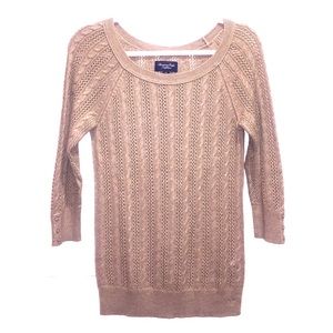 American Eagle Light Brown Sweater