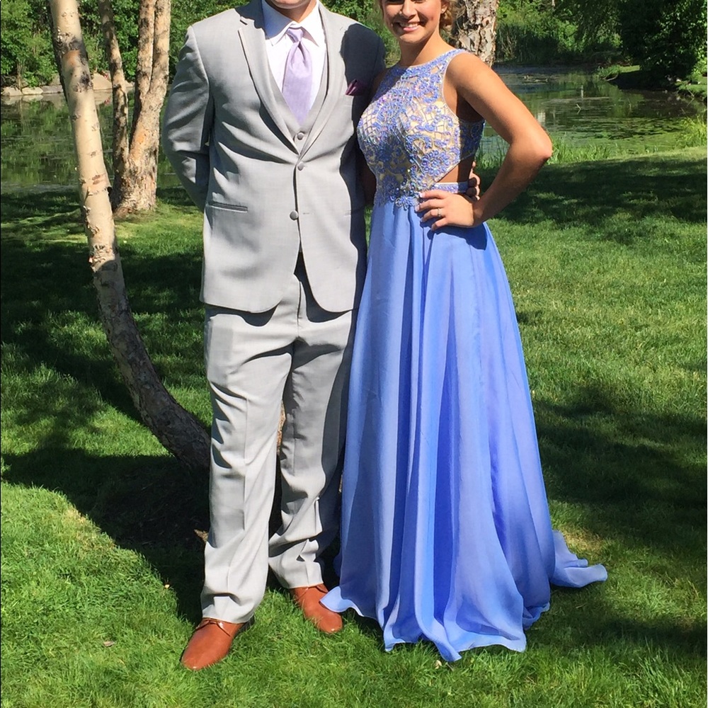Gorgeous Periwinkle Prom Dress