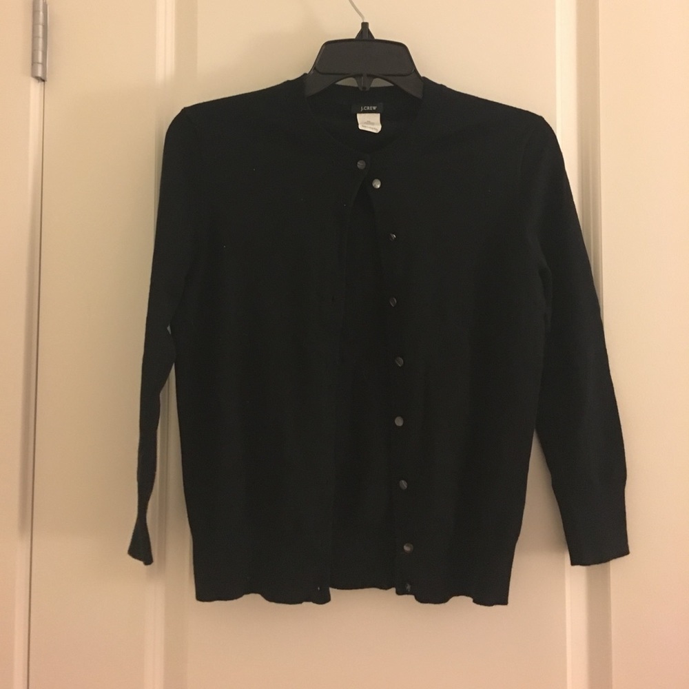 J. Crew black cardigan