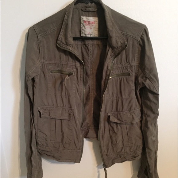 Army green light jacket - Picture 3 of 4
