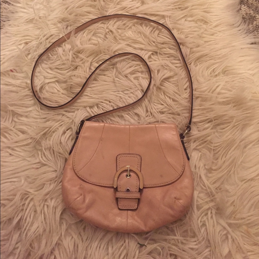 Pale Pink Coach Crossbody