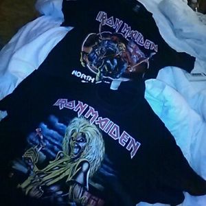 IRON MAIDEN TEES *OPEN TO TRADES FOR BAND MERCH*