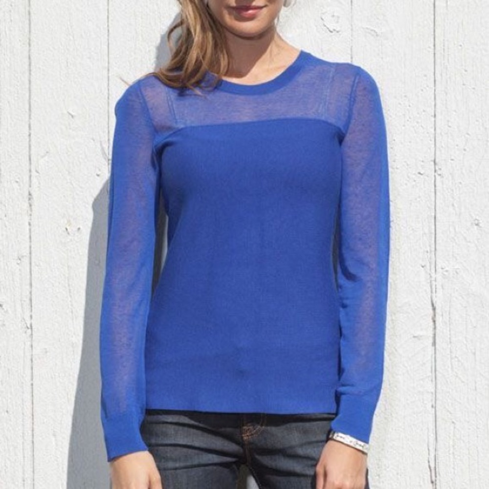Tyler Boe Top with Mesh Detail