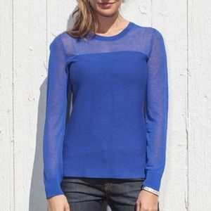 Tyler Boe Top with Mesh Detail