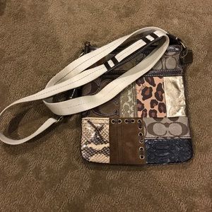 Coach cross body purse
